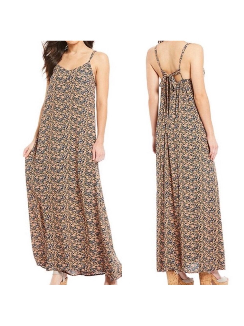 a loves a Floral Maxi Dress Sz S
